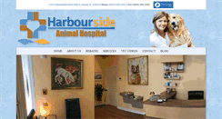 Desktop Screenshot of harboursidevet.com