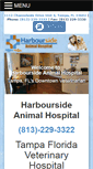 Mobile Screenshot of harboursidevet.com